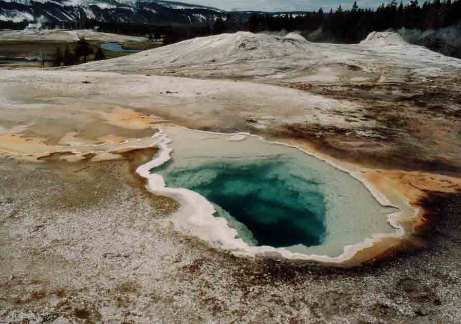 Cauldron at Yellowstone