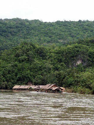 River Kwai - floating hotel